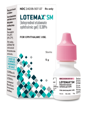 Lotemax SM bottle